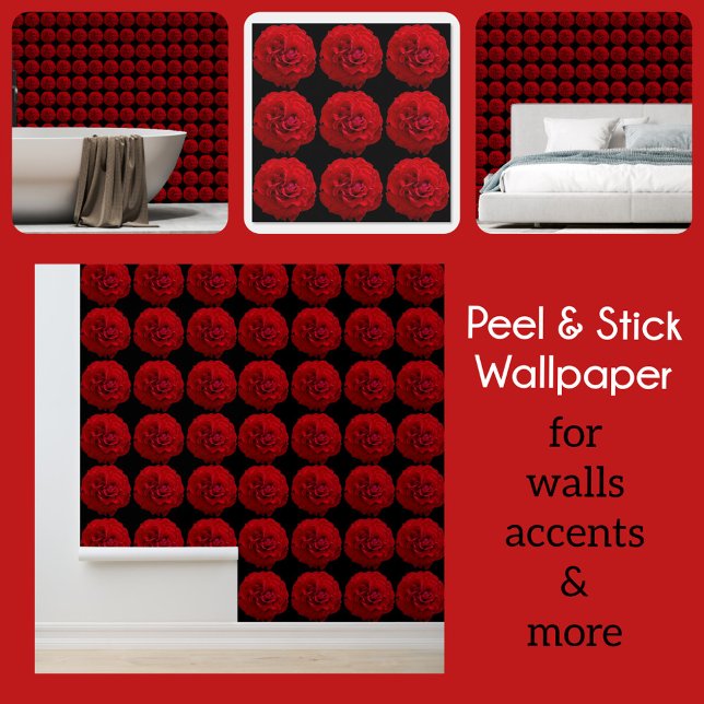 Dramatic Red Roses on Black Wallpaper (Creator Uploaded)