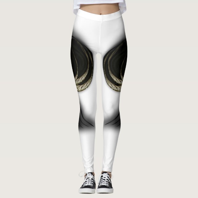 "Dramatic Requiem", Woman'[s Leggings (Front)