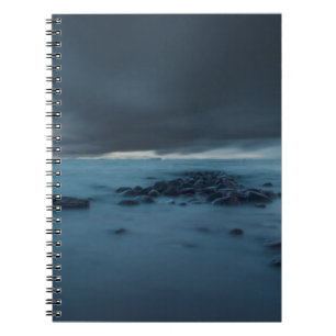 Dramatic seascape notebook