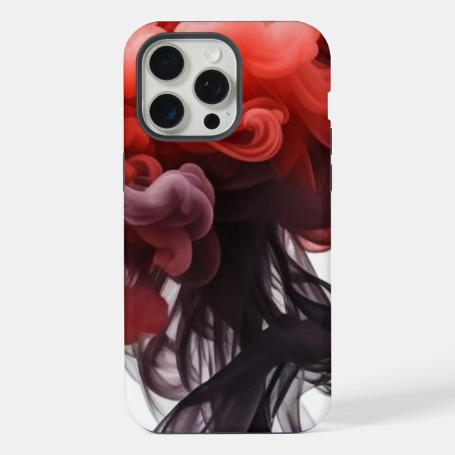 Dramatic Smoke Swirl Art – Phone Case (Back)