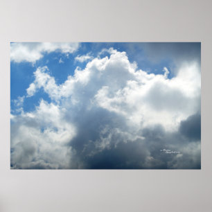 Dramatic Storm clouds in Florida Poster