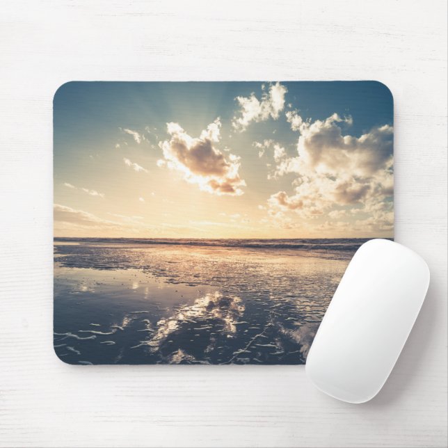 Dramatic Sunset Mouse Pad (With Mouse)