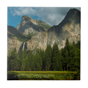Dramatic View Of Yosemite Valley From The Gates Tile