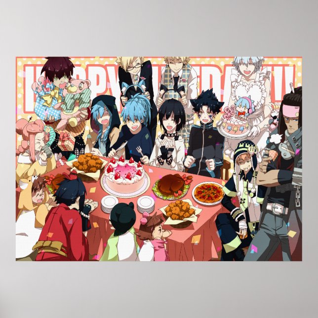 DRAMAtical Murders Poster (Front)