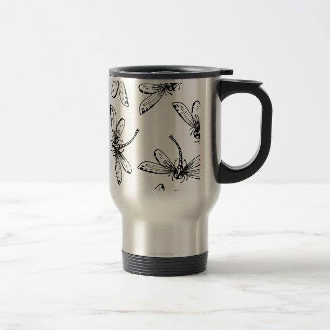 Drangonflies Travel Mug (Right)