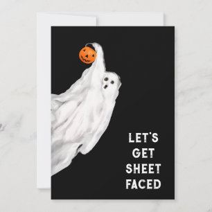 Drank Funny Adult Halloween Ghost Party Invitation