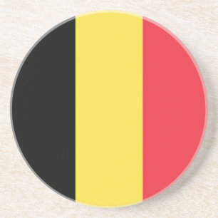 Drapeau Belgique Tricolore Coaster