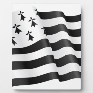 Drapeau breton (Breton flag) Plaque