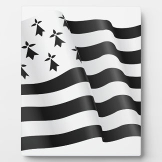 Drapeau breton (Breton flag) Plaque