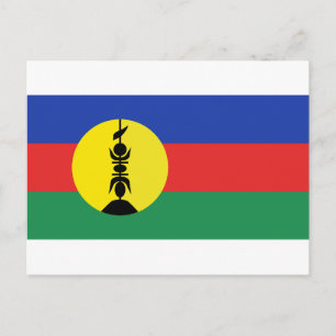 Drapeau Nouvelle-Calédonie - New Caledonia Flag Postcard
