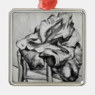 Drapery on a Chair, 1980-1900 Metal Tree Decoration