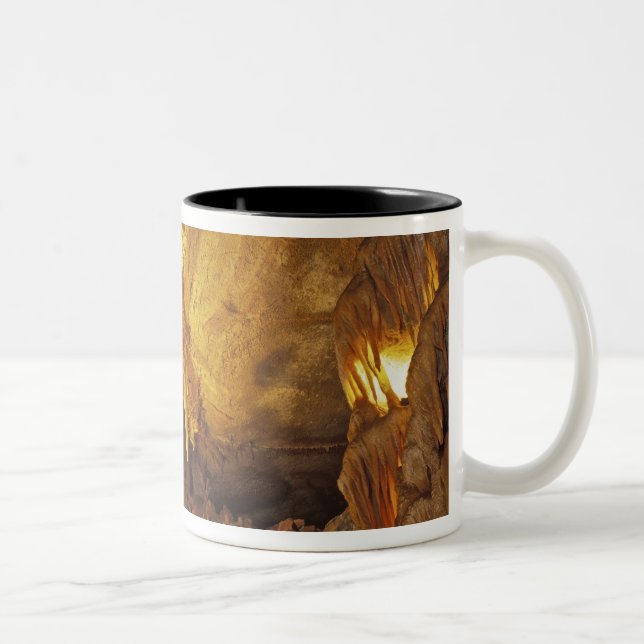 Drapery Room, Mammoth Cave National Park, Two-Tone Coffee Mug (Right)
