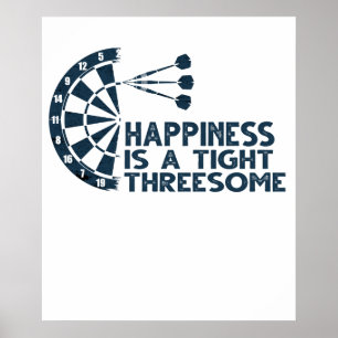 Drats Player Happiness Is A Tight Threesome Funny  Poster