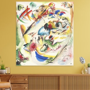 Draught for ‘Dreamy Improvisation Canvas Print
