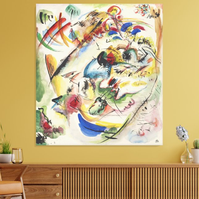 Draught for ‘Dreamy Improvisation Canvas Print (Insitu(LivingRoom))