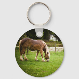 Draught Grazing After Bath Key Ring