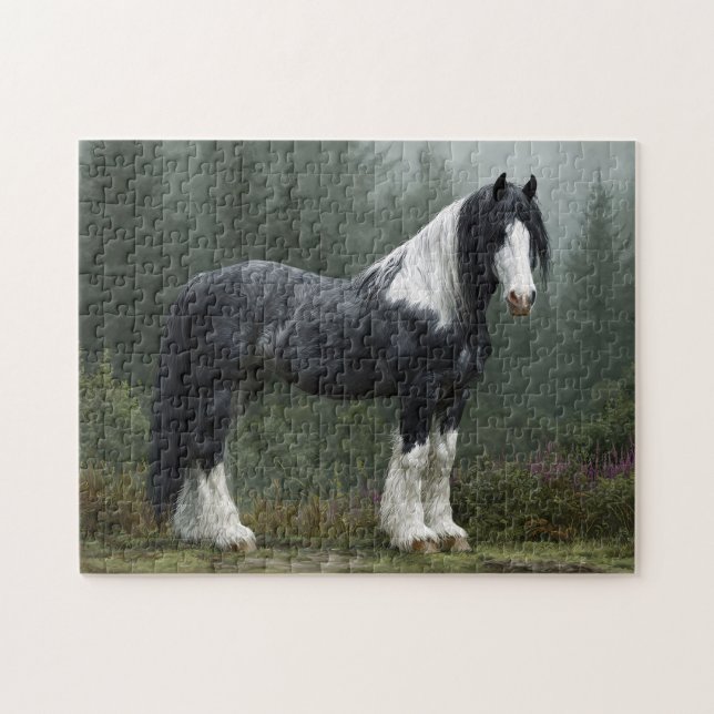 Draught Horse Landscape Jigsaw Puzzle (Horizontal)