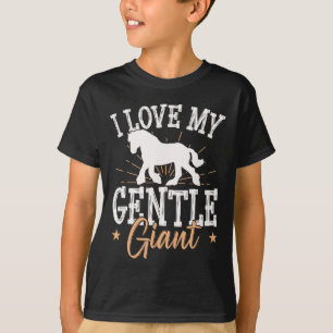 Draught Horse Meme Design For A Clydesdale Rider T-Shirt