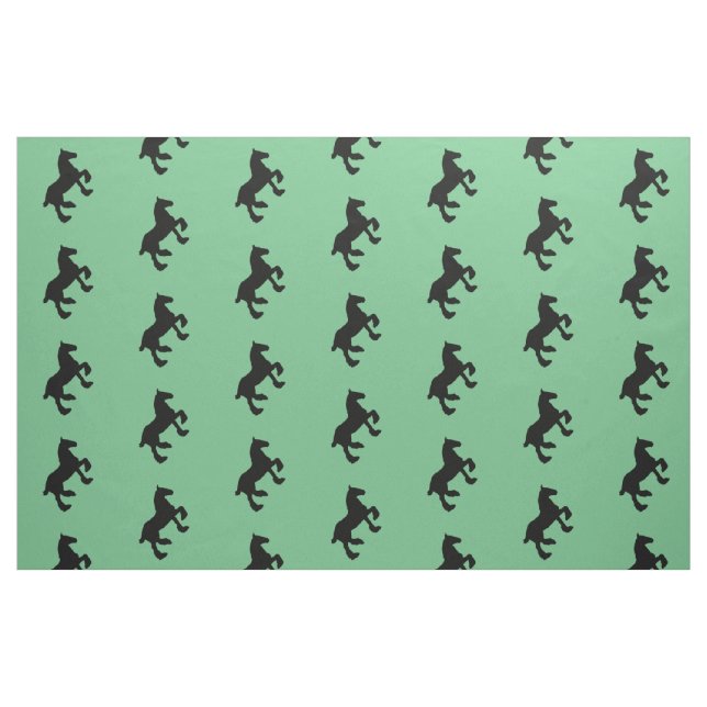 Draught Horse Silhouette Fabric (Fat Quarter)