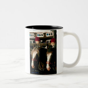 Draught Horse Tandem Two-Tone Coffee Mug