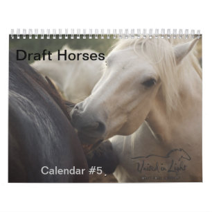 Draught Horses Calendar #5