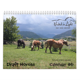 Draught Horses Calendar (Motivational) #6
