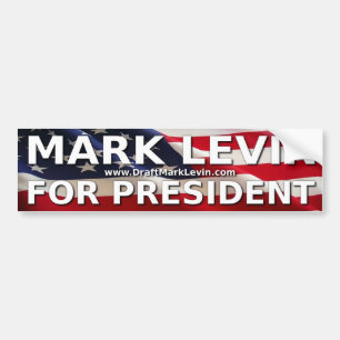 Draught   Mark Levin for President Bumper Sticker