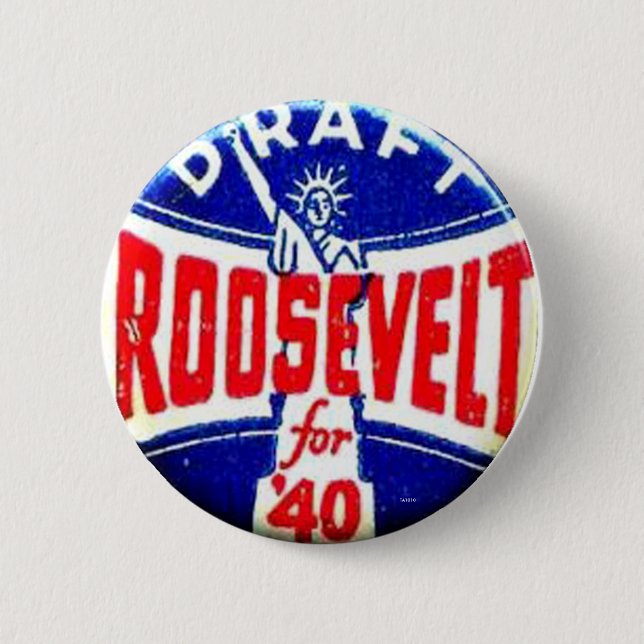 Draught   Roosevelt - Button (Front)