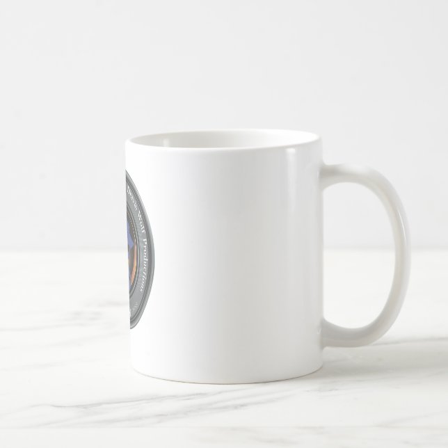 Dravin Wolf Productions official logo Coffee Mug (Right)
