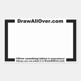 Draw All Over Sticker