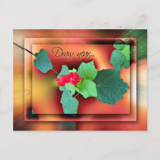Draw Near Postcard