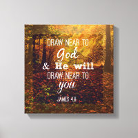 Draw Near to God Bible Verse
