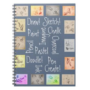 Draw, Paint, Sketch and antique studies Notebook