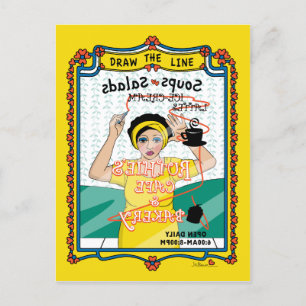 Draw the Line_B_ Postcard