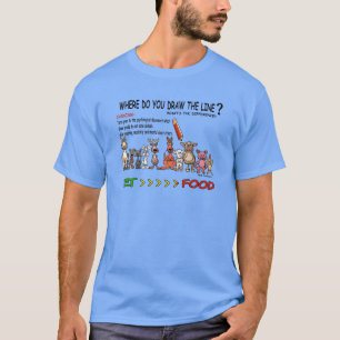 DRAW THE LINE  CARNISM T-Shirt
