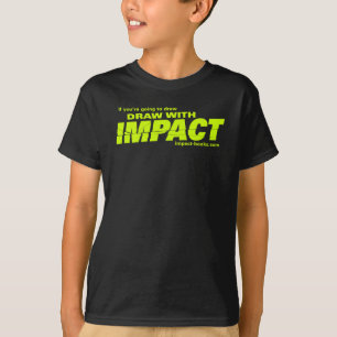Draw with Impact kids tshirt-dark T-Shirt