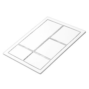 Draw Your Own Comics Blank Comic Book Pages Notepad