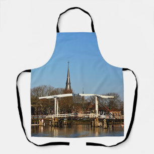 Drawbridge in the Netherlands. Apron
