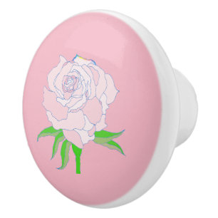 Drawer Pull - Rose Blossom