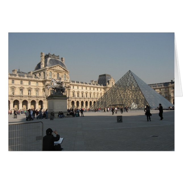 Drawing at The Louvre 2 (Front Horizontal)