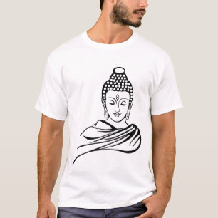 Drawing Buddhism Buddharupa Buddhahood Sketch T-Shirt