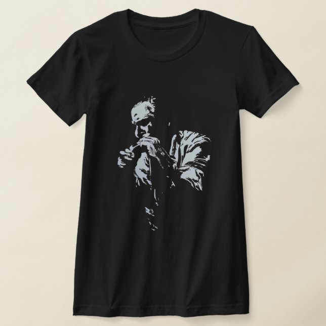 Drawing Charles Bukowski T-Shirt (Laydown)