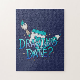 Drawing Date Jigsaw Puzzle