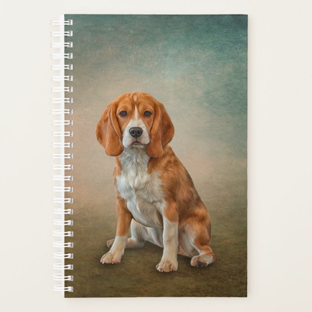 Drawing Dog Beagle Planner (Front)