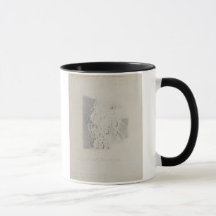 Drawing for the map of the moon, 1794 (pencil on p mug