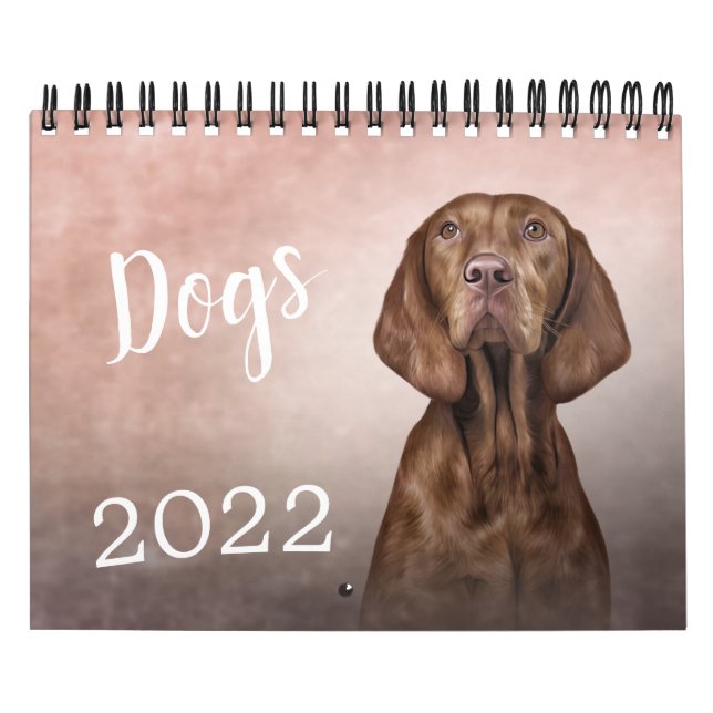 Drawing funny Dogs Calendar (Cover)