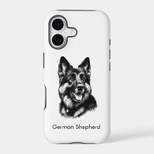 Drawing German Shepherd