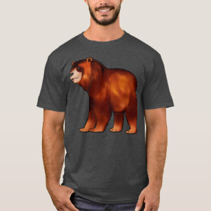 Drawing of a brown bear T-Shirt