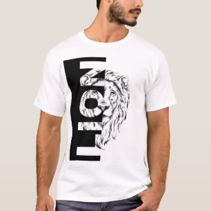 Drawing of a lion's head T-Shirt