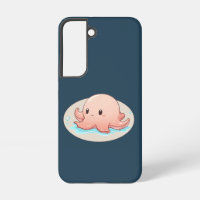 Drawing of a pink Baby Octopus